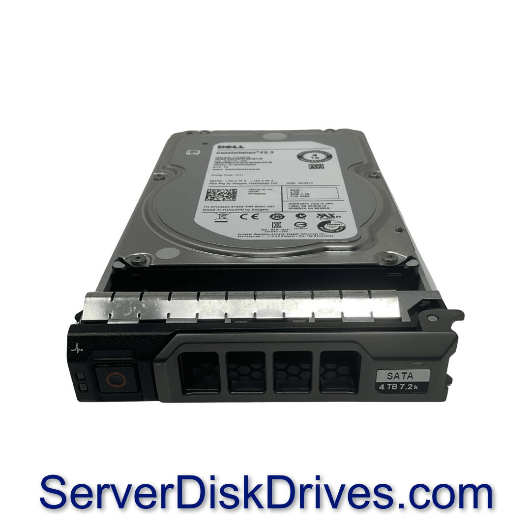 Dell 0THGNN - 4TB SATA Enterprise HDD Label Detail | Alo Tech Solutions