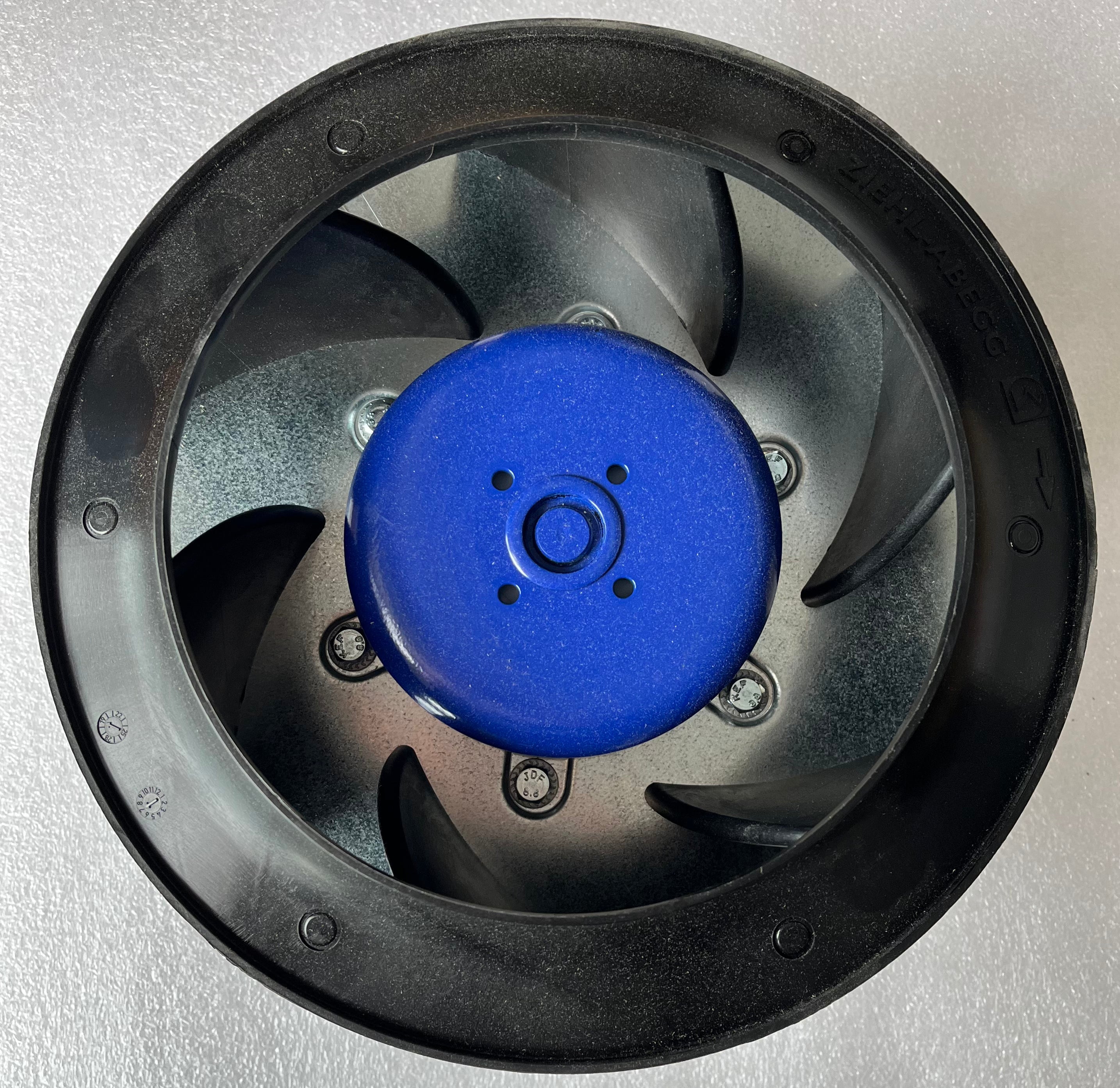 RH25V-6IK.BA.1R ZIEHL-ABEGG centrifugal fan 640W 1~200-277V 2.4/1.75A 2860-3250RPM