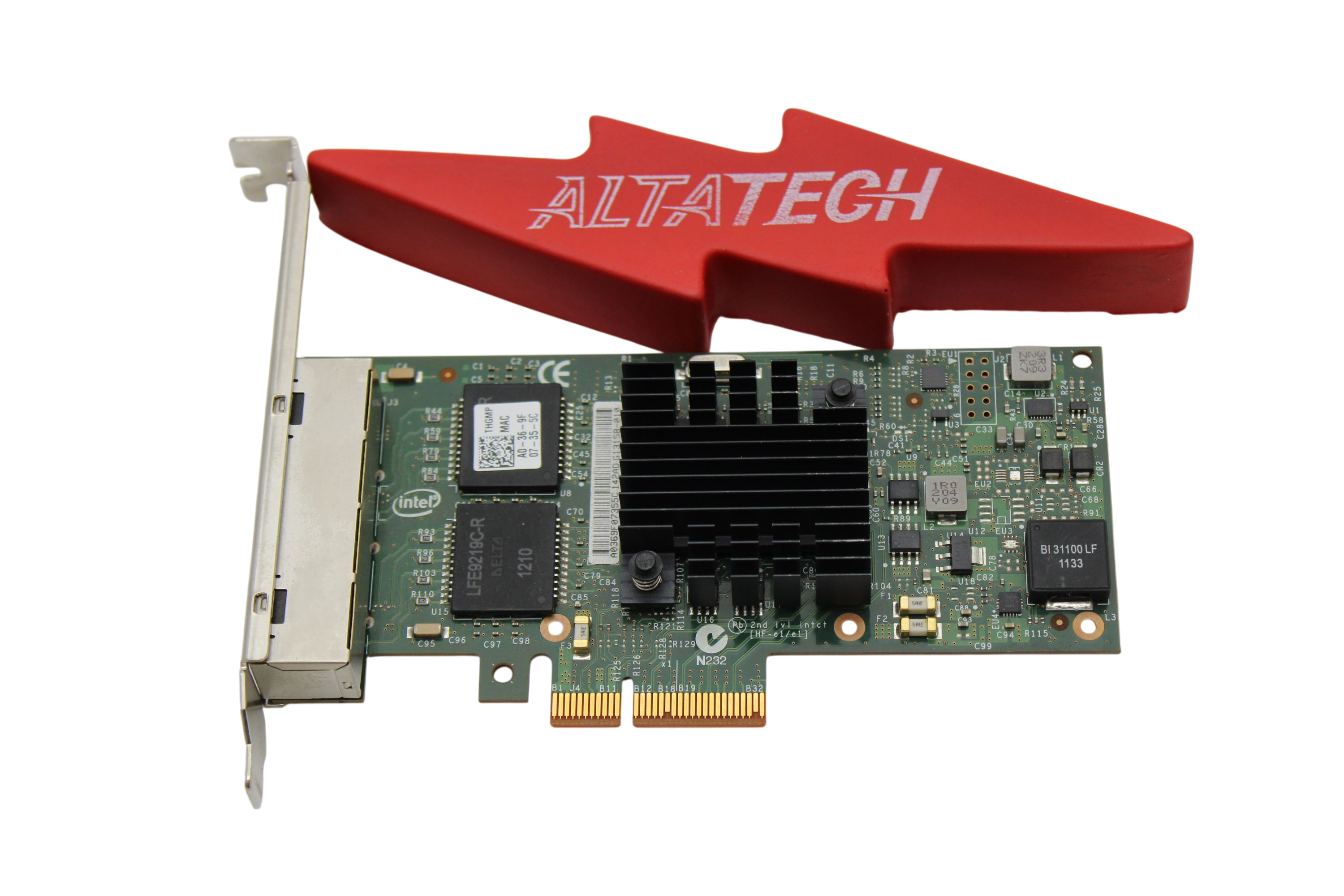 Intel THGMP i350-T4 1GB Quad-Port Ethernet Network Adapter T34F4 0NWK2