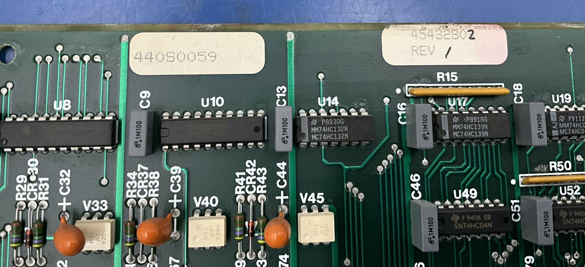 INTERFACE BOARD (45432802 REV 1 GE