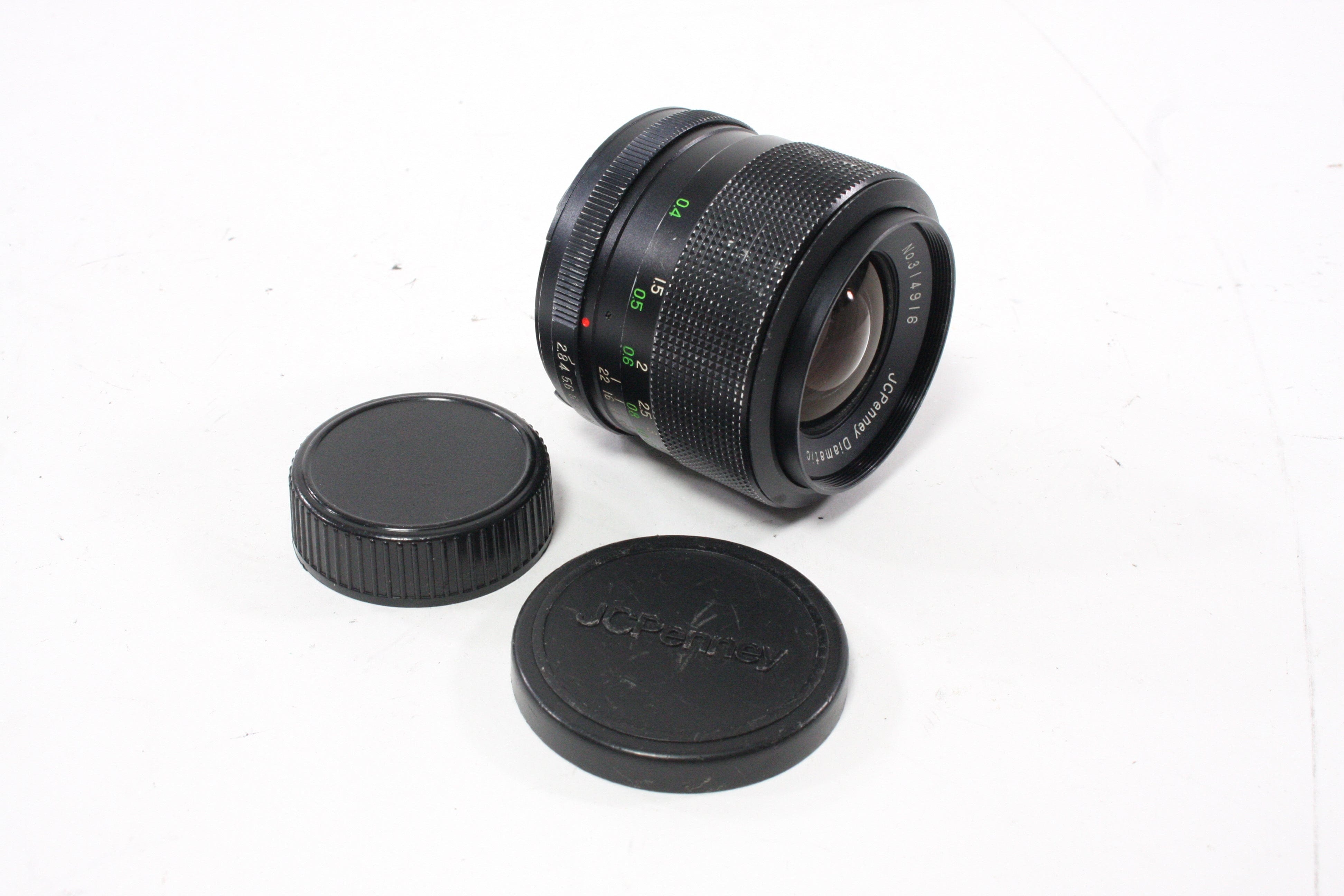 JCPenny 28mm f/2.8 Diamatic Lens for Minolta MD Mount