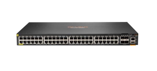 JL665A#ABB - HPE Aruba CX 6300F 48-Ports 10/100/1000BASE-T Class4 PoE+ Layer 3 Rack-mountable Managed Network Switch with 4-Ports SFP56