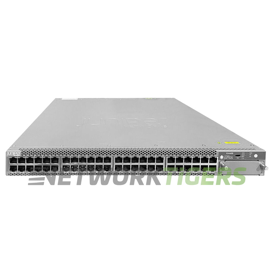 Juniper EX4400-48T-AFI 48x 1GB RJ-45 1x Expansion Module Slot B-F Air Switch