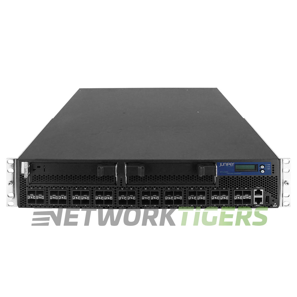 NEW Juniper EX4500-40F-FB-C 40x 10GB SFP+ Front-to-Back Airflow Switch
