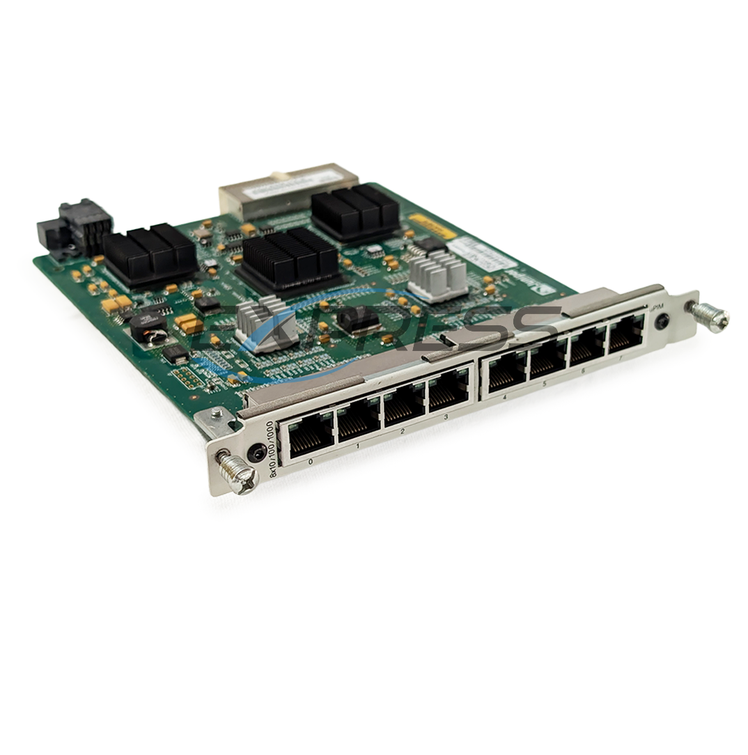 Juniper 8 Port 10/100/1000MB Switch Module | JXU-8GE-TX-S