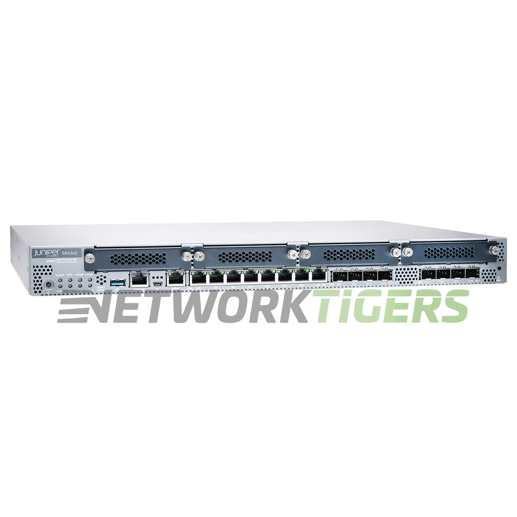 Juniper SRX345-SYS-JE-2AC 5 Gbps Gateway w/ Junos Software Enhanced (Dual AC)