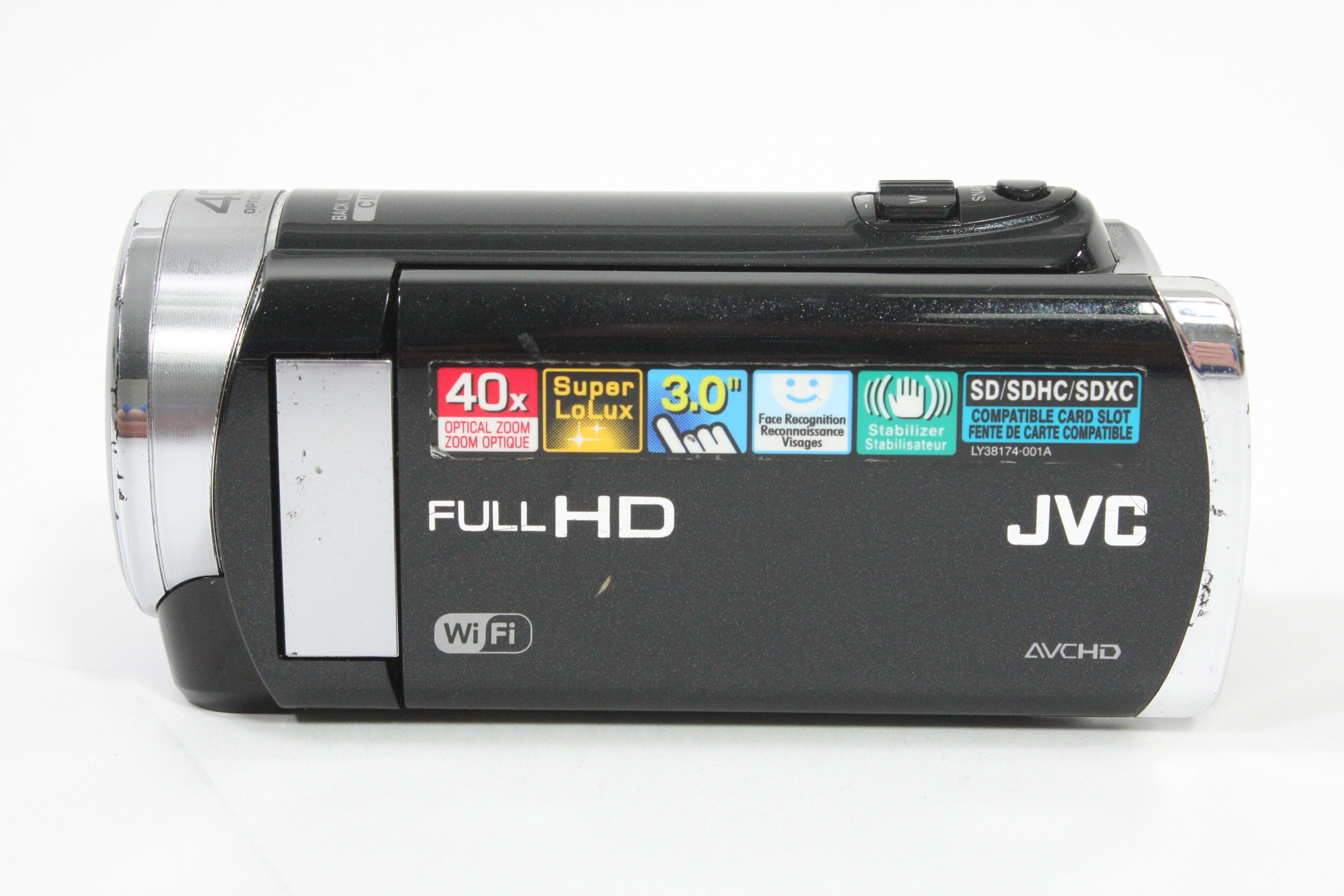 JVC Everio GZ-EX210BU SD AVCHD Camcorder