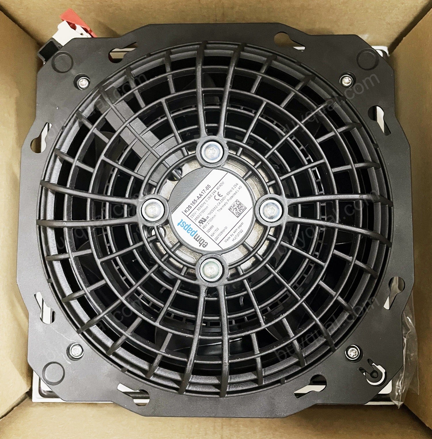 Ebmpapst K2S165-AA17-05 K2S165-AA17-15 SK3241.100 230V 0.26A/0.24A 40/42W Cooling Fan - Original New With Filter