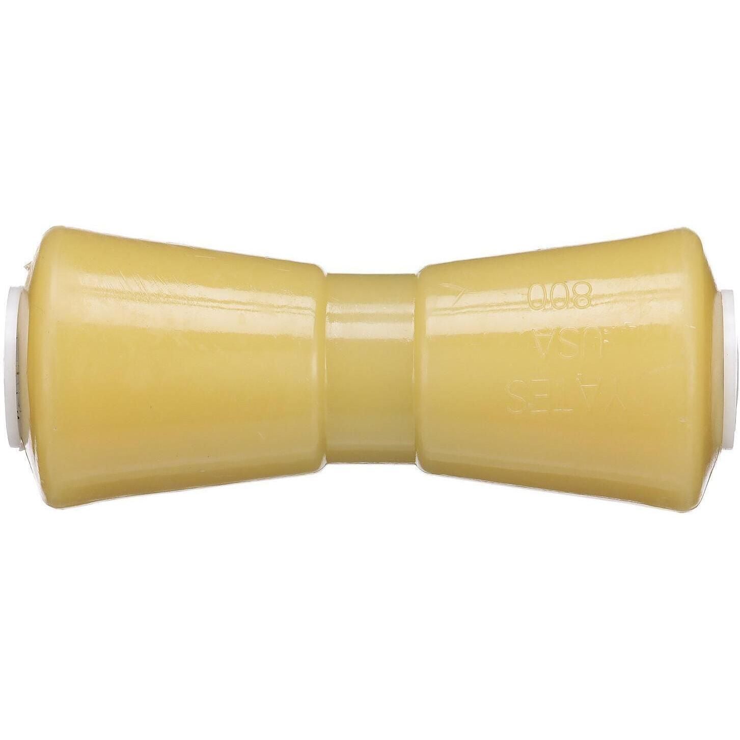Seachoice 56440 Non-Marking TP Yellow Rubber Keel Roller With 5/8" ID Hole