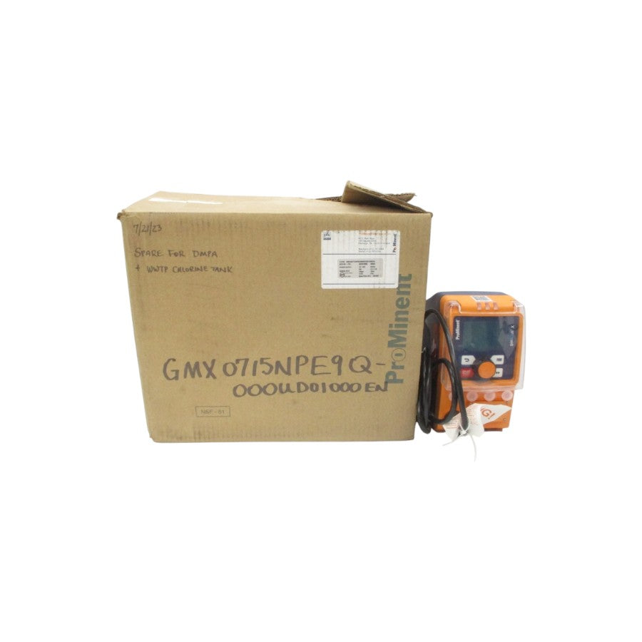 PROMINENT GMXA0715NPE9Q000UD01000EN 100-230V 0.3-0.12A 102PSI NSMP
