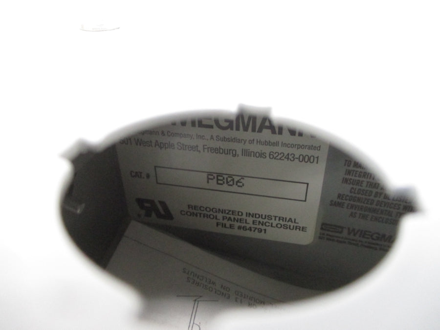HUBBELL PB06 NSNP