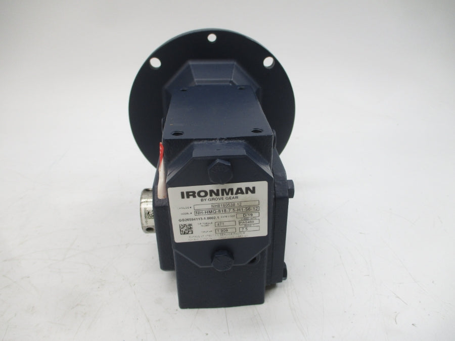 GROVE GEAR NH-HMQ-818-7.5-H1-56-12 NH8180538.12 NSMP