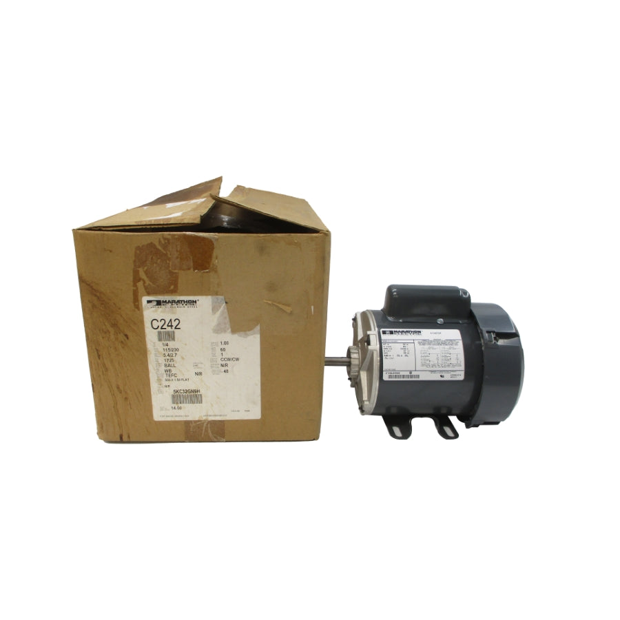 MARATHON ELECTRIC 5KC32GN9H C242 115/230VAC 5.4/2.7A NSMP
