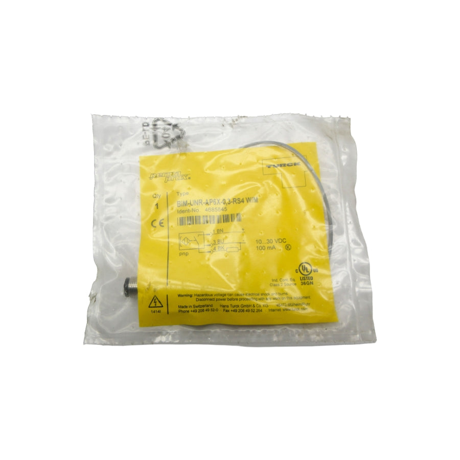 TURCK BIM-UNR-AP6X-0.3-RS4W/M 4685845 10-30VDC NSMP