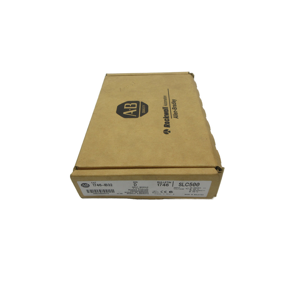 ALLEN BRADLEY 1746-IB32 SER. D 15-30VDC DATE: 2006 NSFS