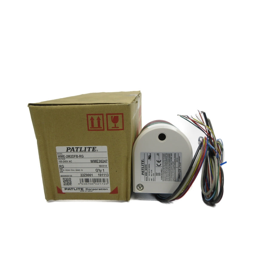 PATLITE WME-2M2DFB-RG 100-240VAC NSMP