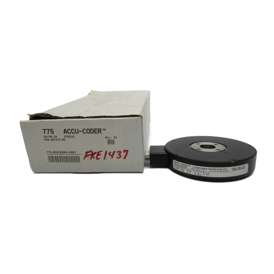 ACCU-CODER 775-B-S-0120-Q-HV-B-9D-N-N-N 5-28VAC NSMP