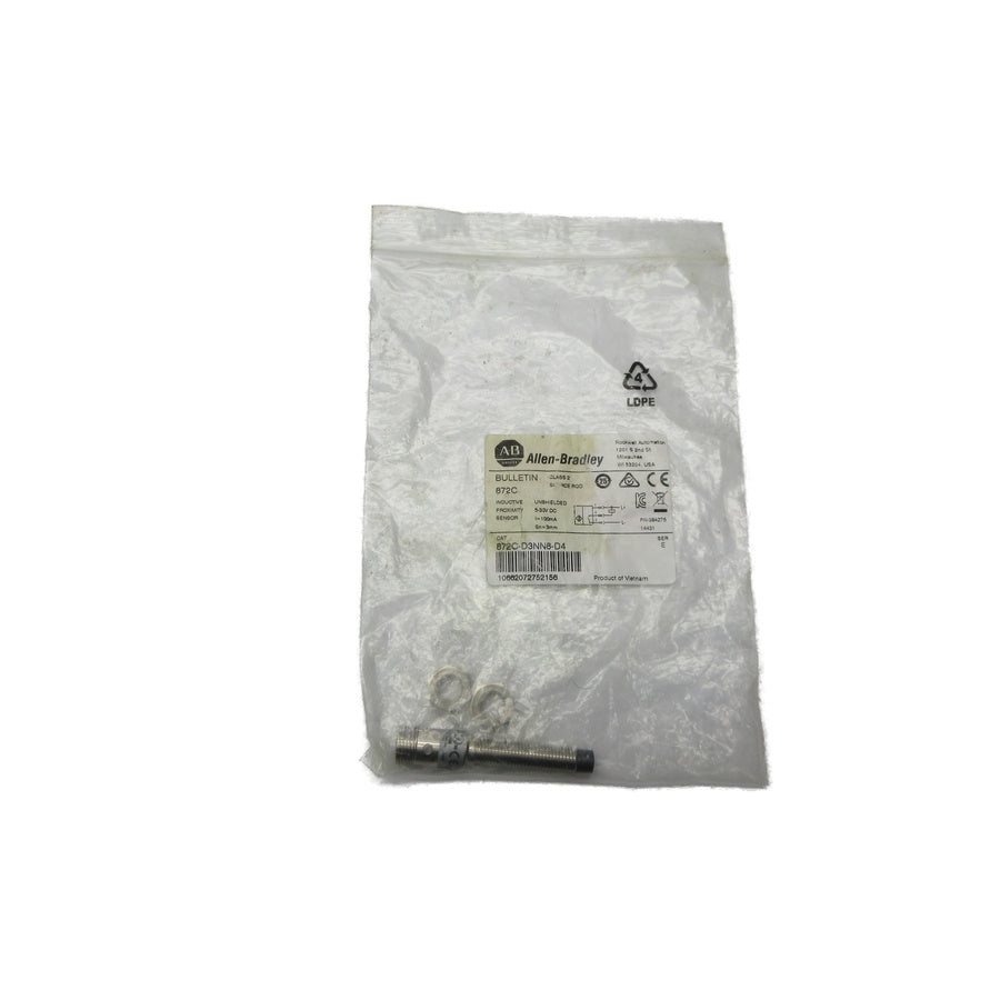 ALLEN BRADLEY 872C-D3NN8-D4 SER. E 5-30VDC NSMP
