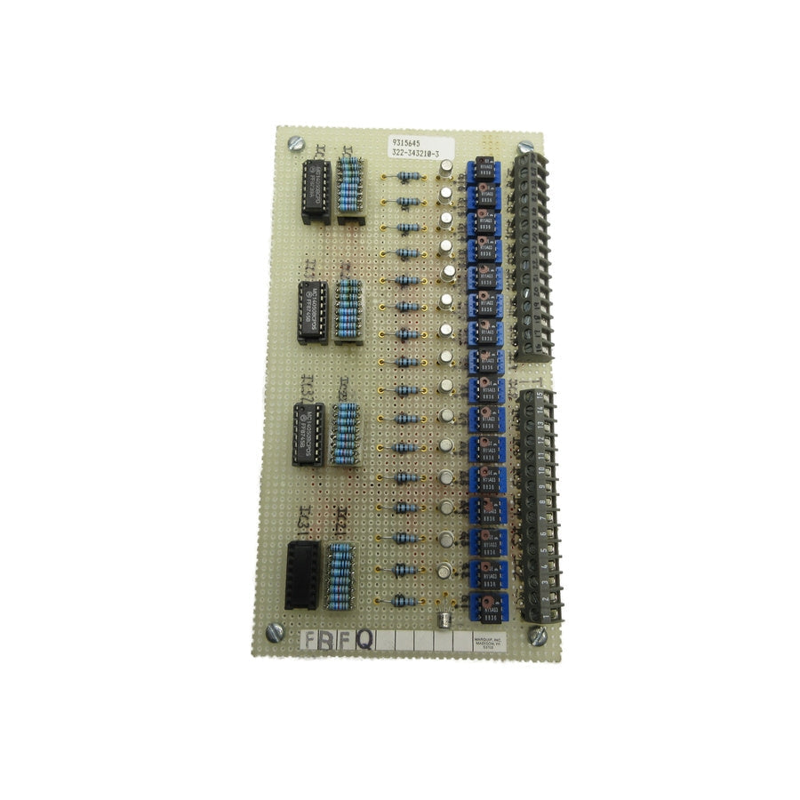 MARQUIP 9315645 322-343210-3 NSNP