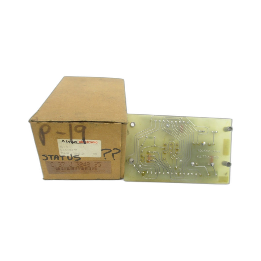 LEUZE ELECTRONIC KA770 C37U324835 24V NSMP