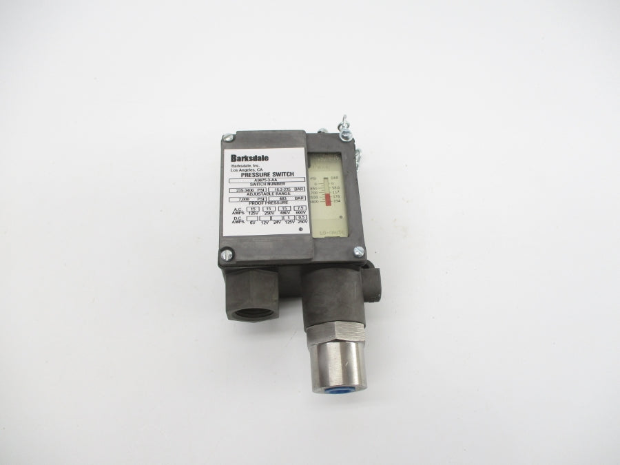 BARKSDALE A9675-3-AA  600VAC 7.5A 235-3400PSI NSNP