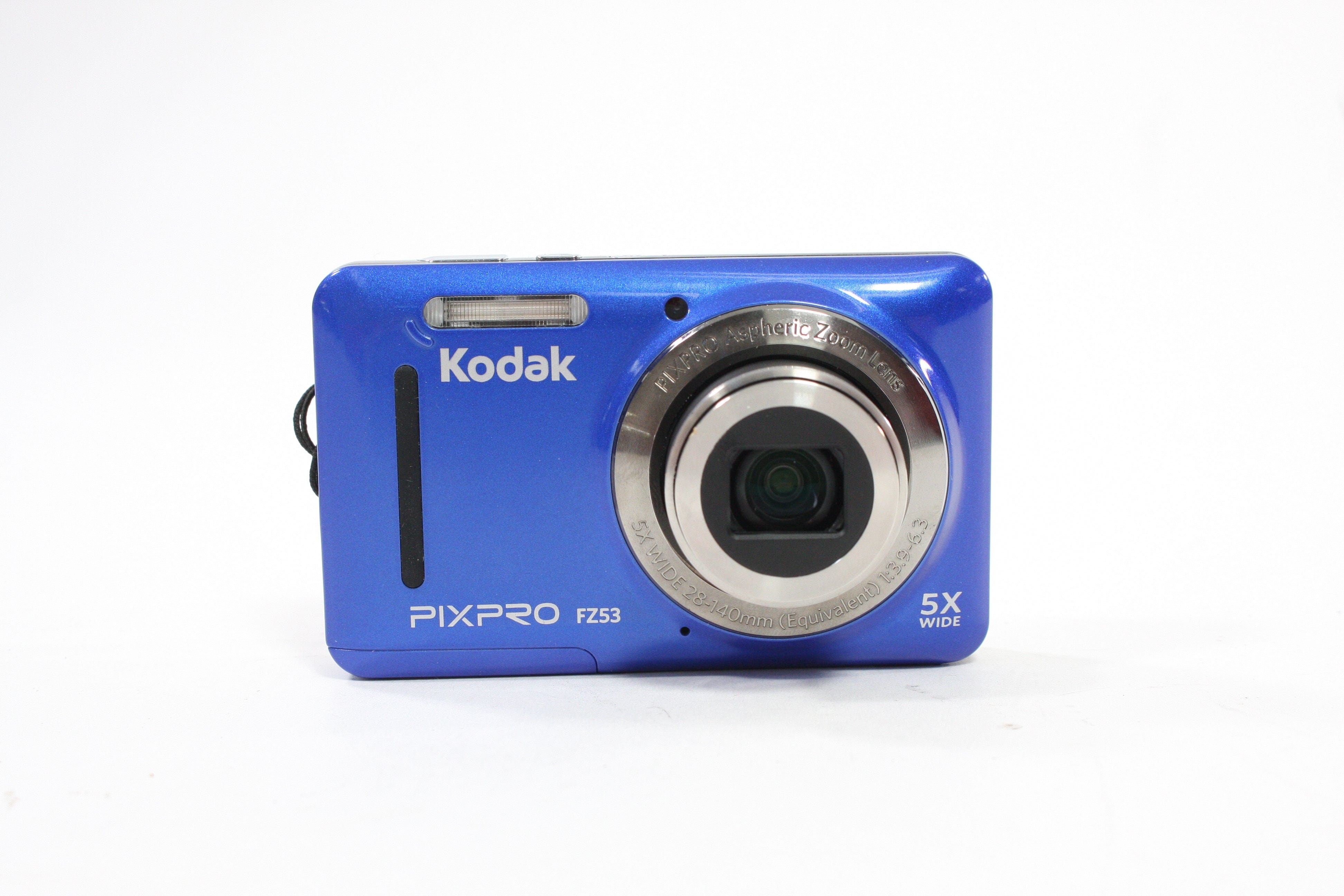 Kodak PixPro FZ53 Digital Point-and-Shoot  5x Zoom 16 mp (Blue)