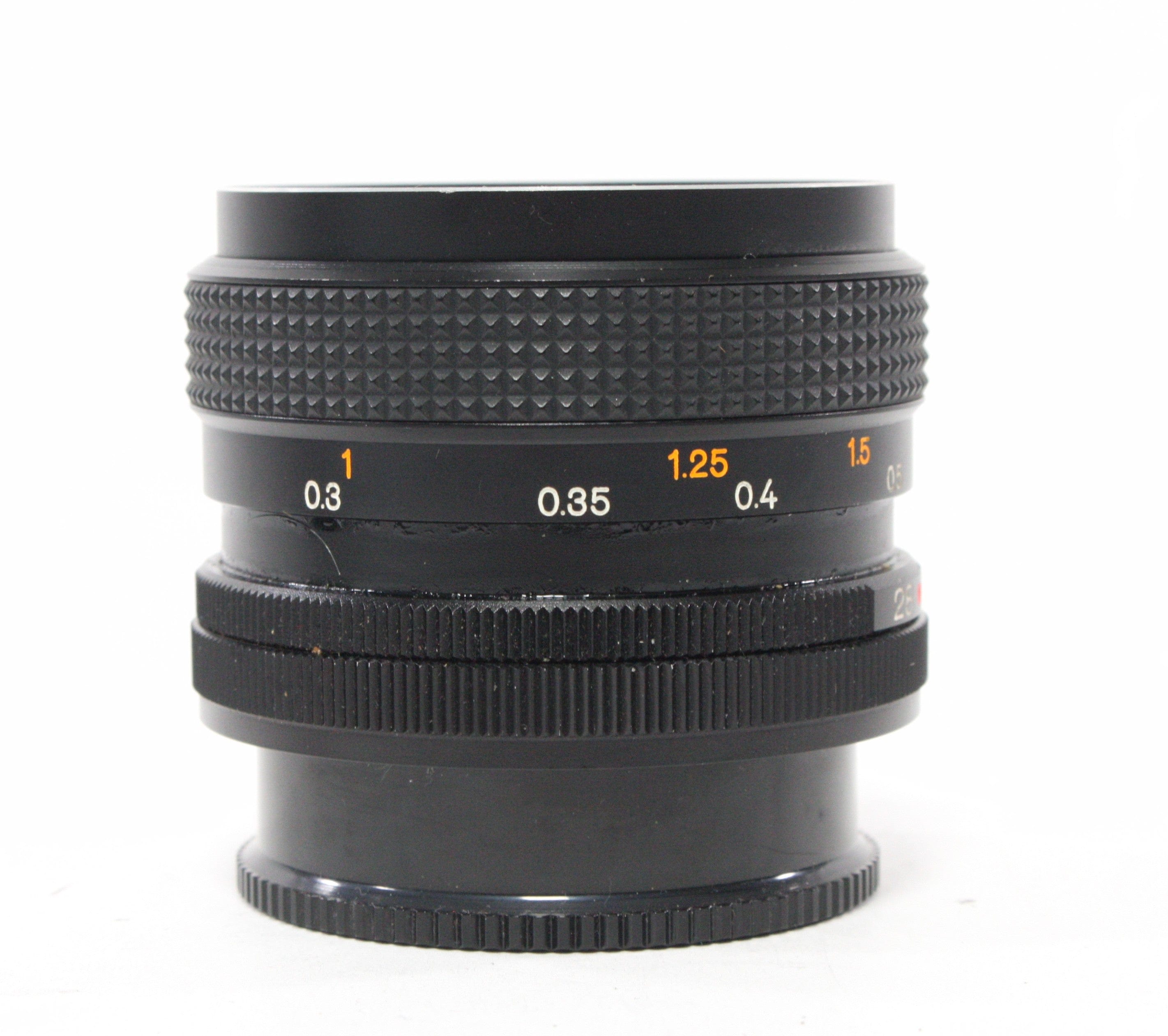 Konica 28mm f/3.5 Lens for Konica AR Mount with Hood and Case