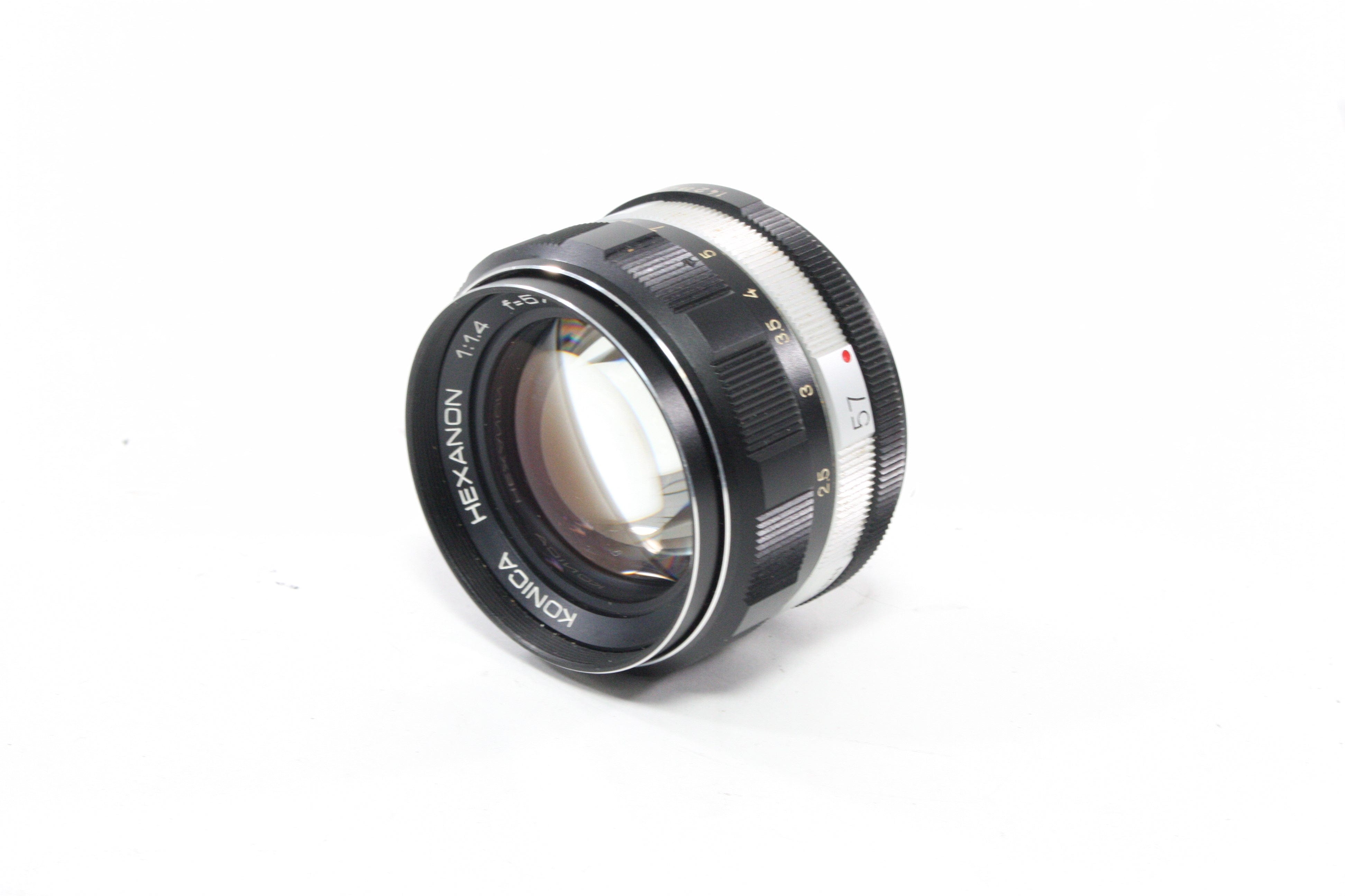 Konica 57mm f/1.4 Lens for Konica AR Mount