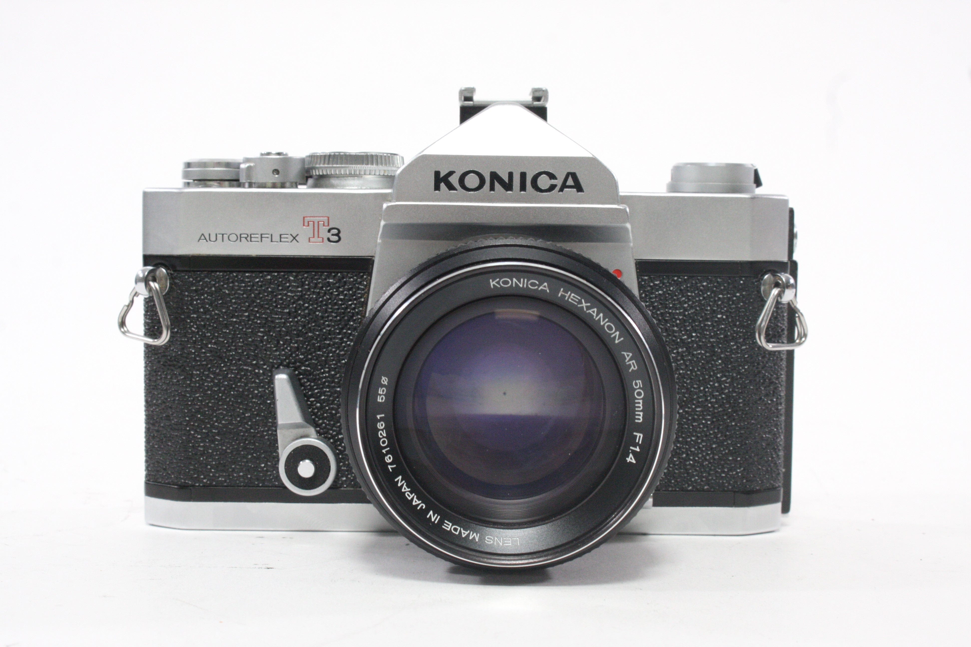 Konica Autoreflex T3 35mm SLR Camera with 50mm f/1.4 Lens