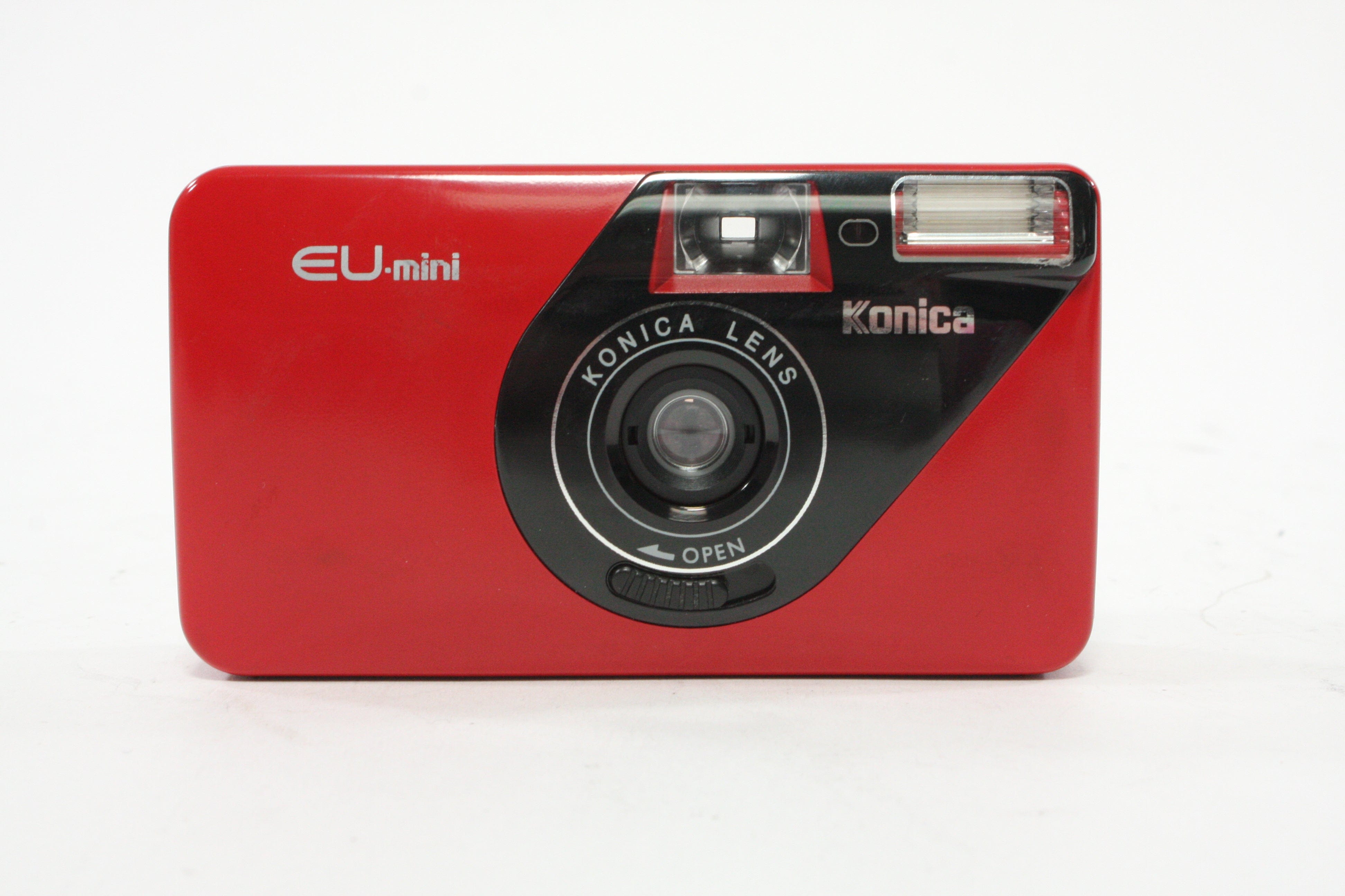 Konica EU-Mini 35mm Camera in Case (Red)