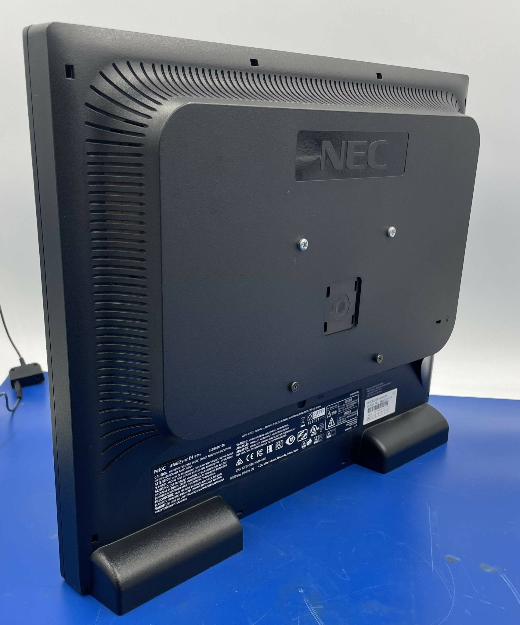 NEC EA193Mi-BK - MultiSync 19in LCD Monitor Medical Grade Label | Alo Tech Solutions