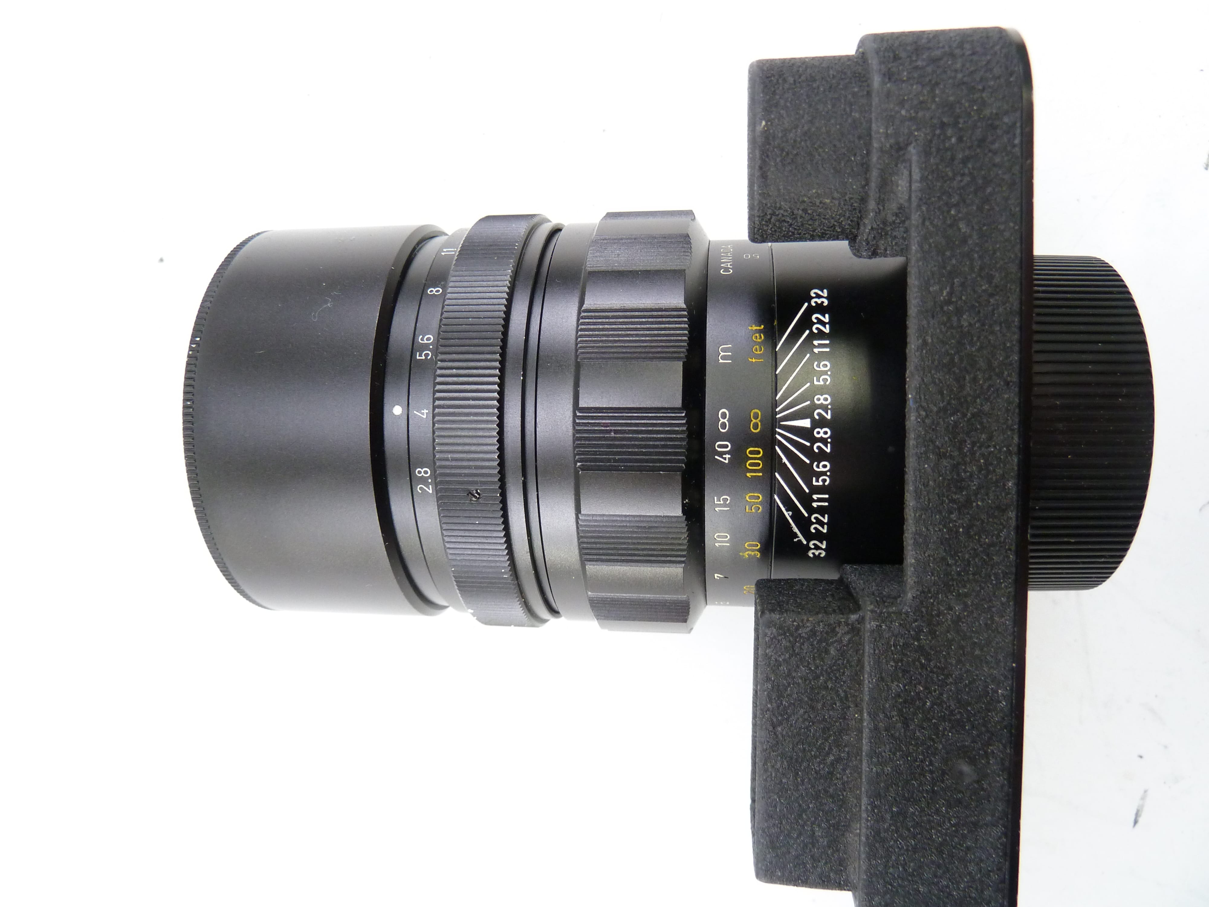 Leica Elmarit Type II Black 135MM f2.8 M Mount w/goggles  made in Canada