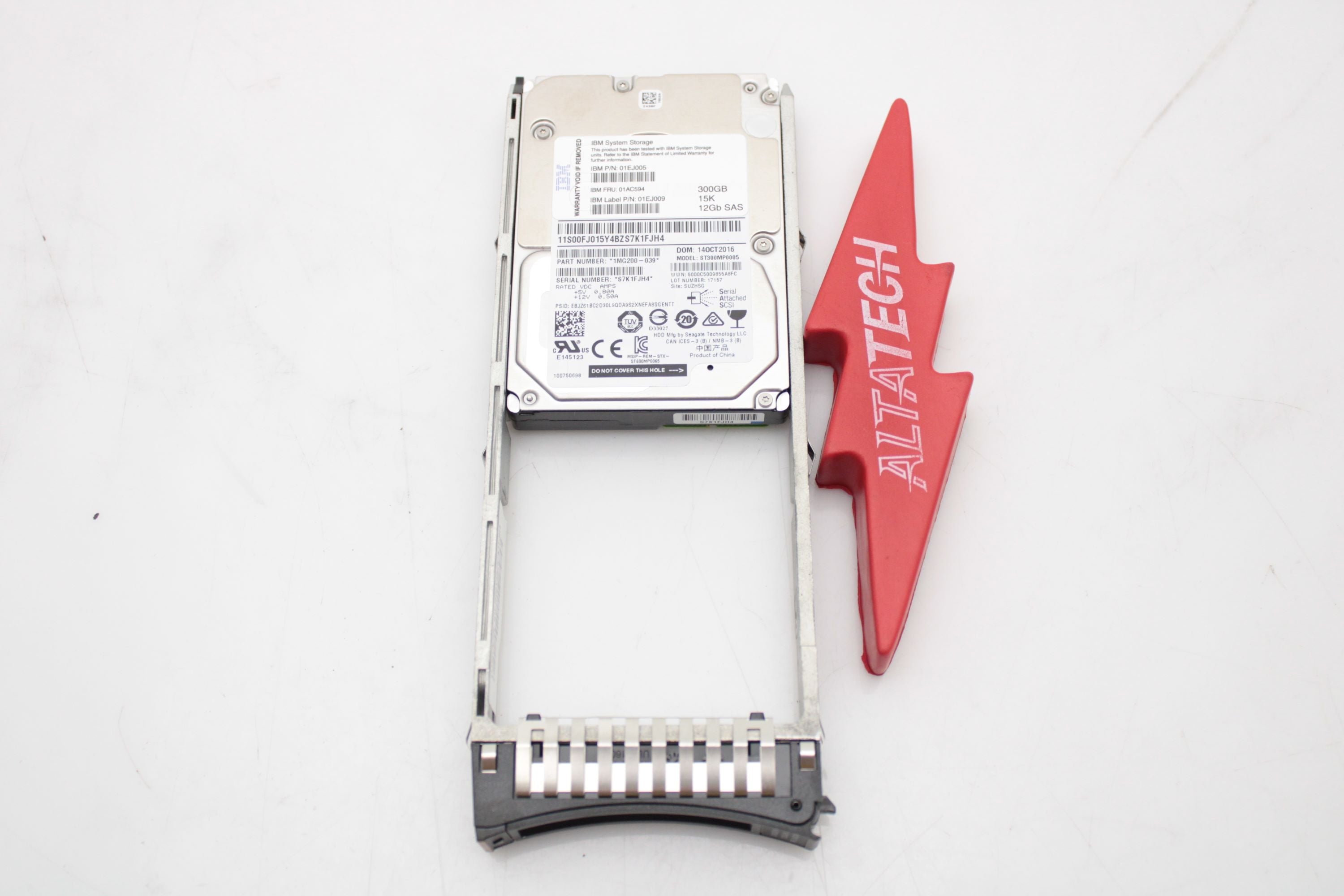 Lenovo 01AC594 300GB 15K 12GB SAS HDD