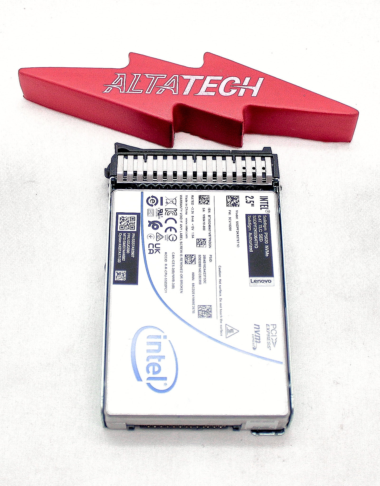 Lenovo 02JG590 2.5" U.2 P5620 6.4TB Mixed Use NVMe PCIe 4.0 x4 HS SSD