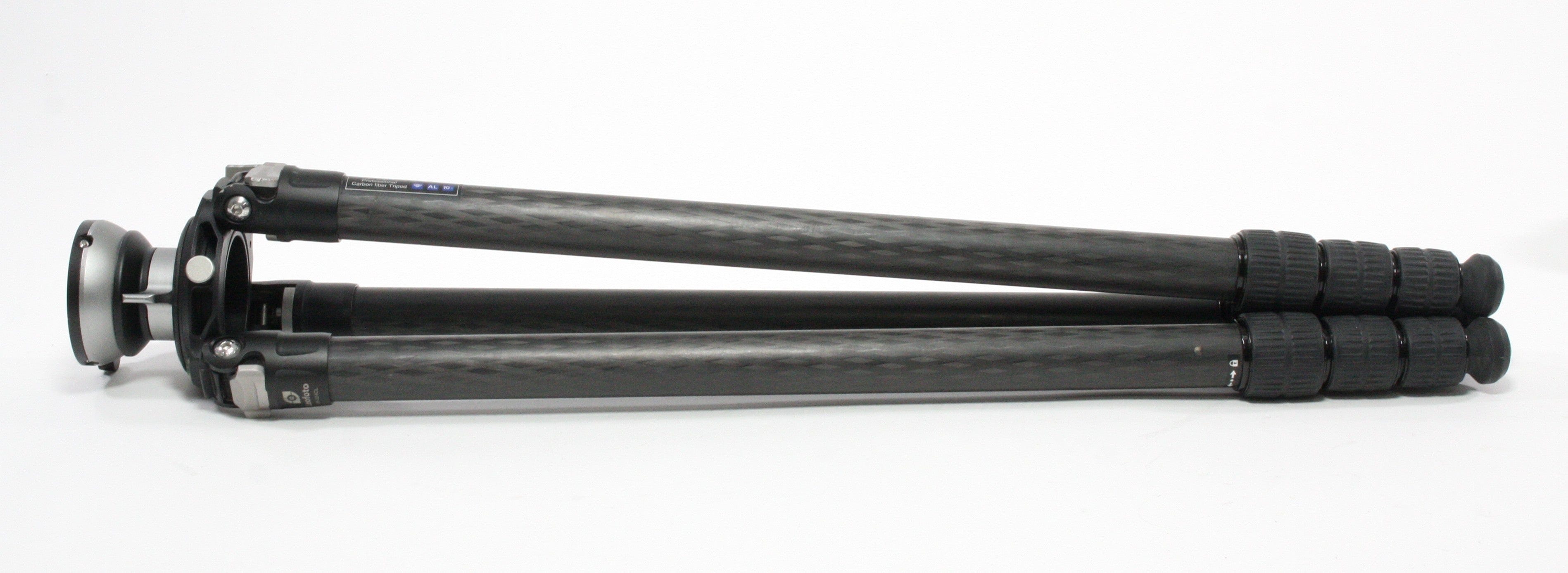 Leofoto LM-324C Carbon Fiber Tripod with 75mm Video Bowl+Platform and Leofoto YB-75LD.  Bag Included.