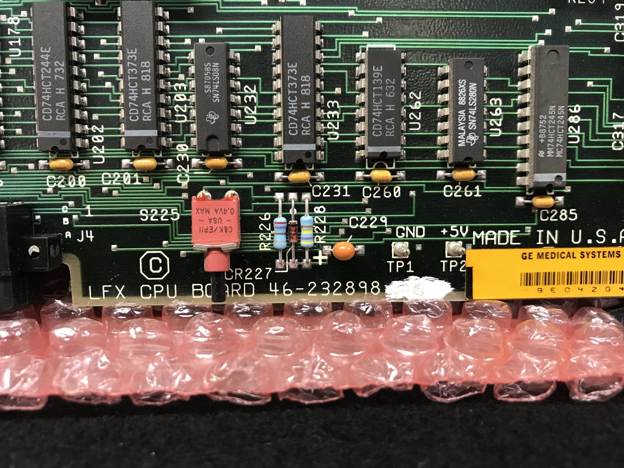 LFX CPU Board (46-232898 G6 GE Advantx