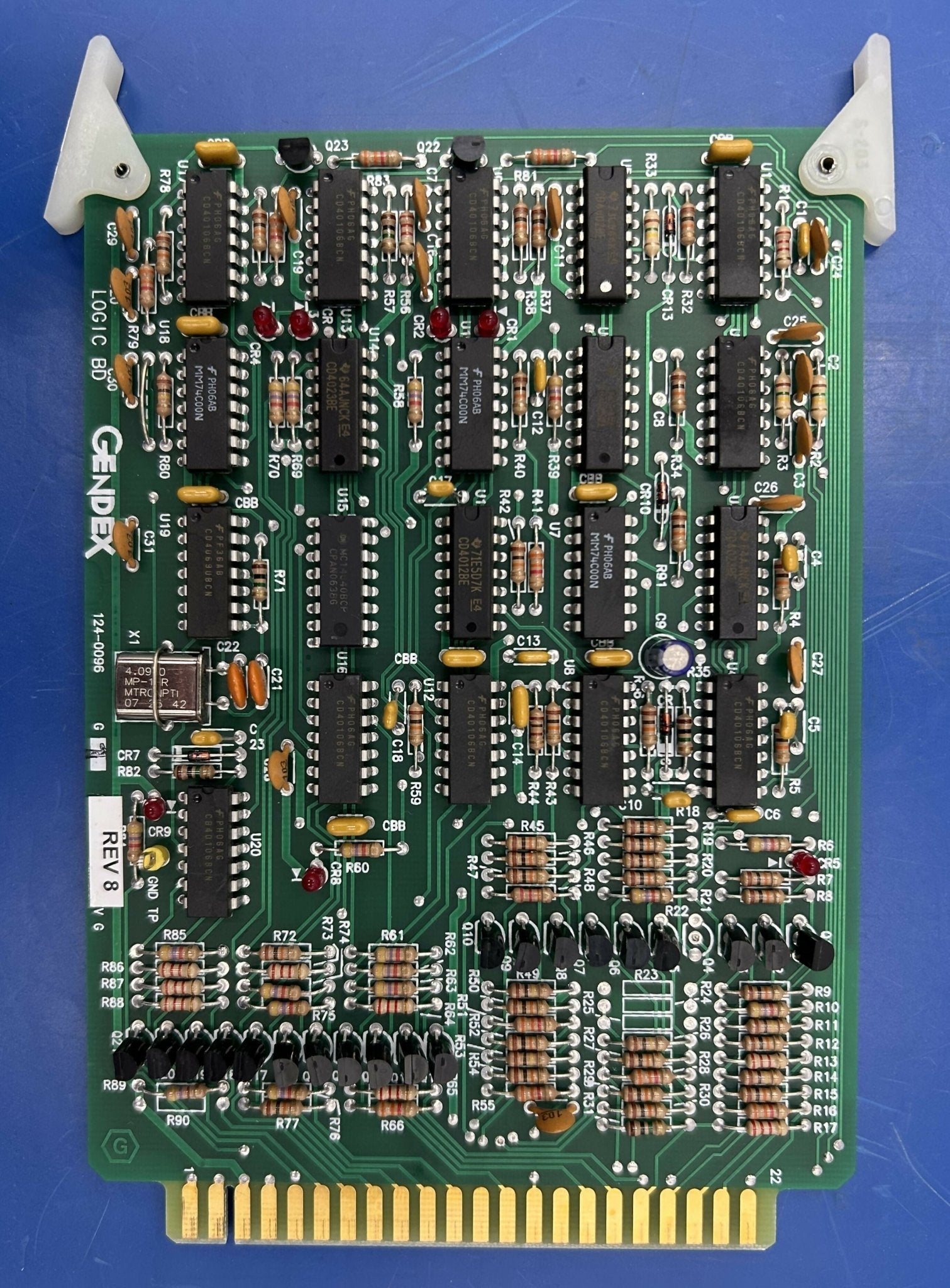 LOGIC BOARD (124-0096 G1 VER 8 GENDEX/DEL MEDICAL