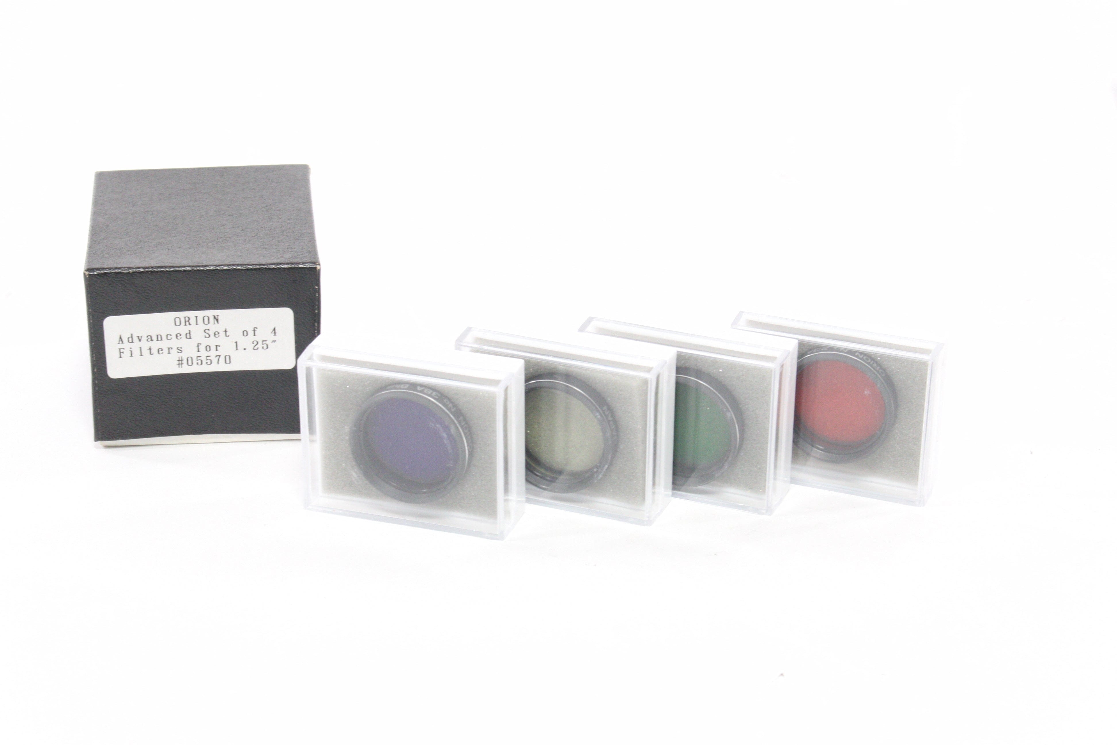 Lot of Orion Filters and Celestron Filter Adapter