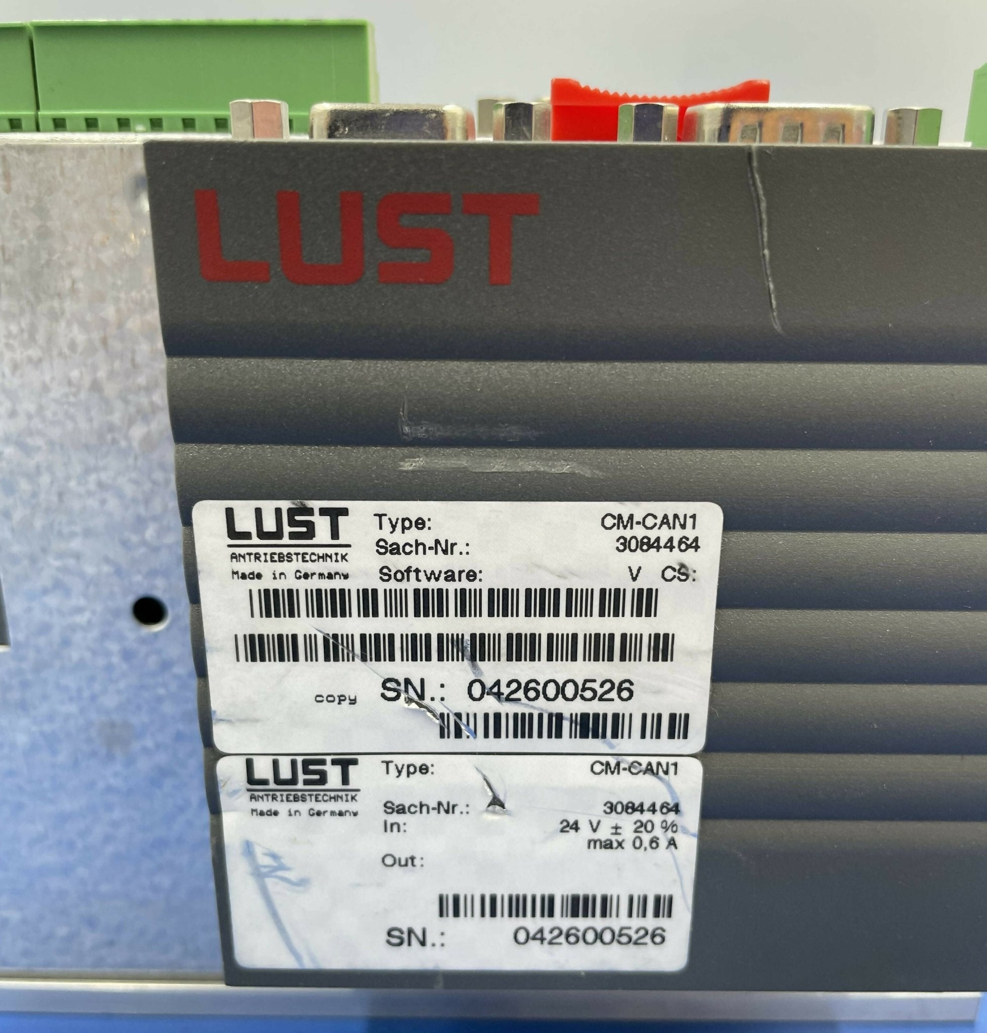 LUST FEQUENCY INVERTER W/FUNCT. MODULE (3084456/3084464 SIEMENS