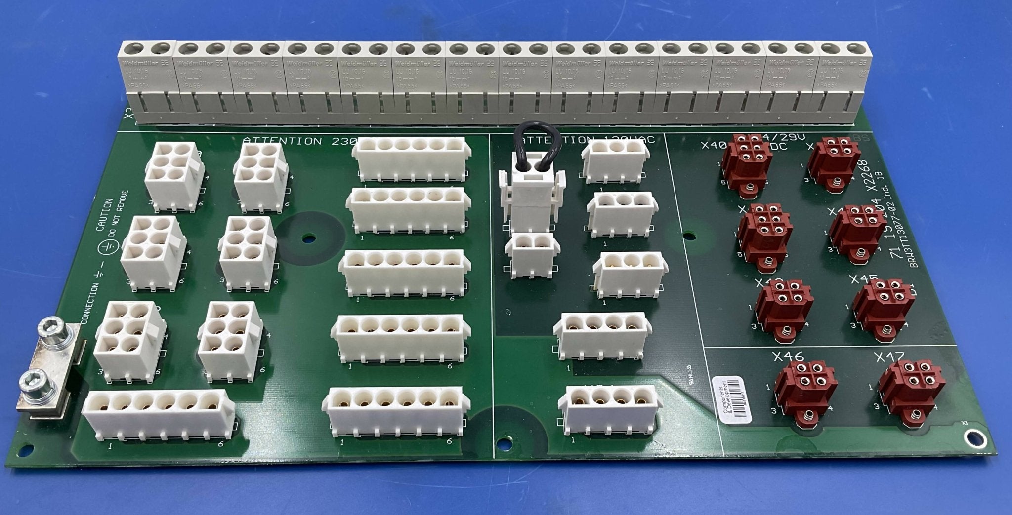 Siemens 7119204 - Main Distributor D1 PCB Power Board Side View | Alo Tech Solutions