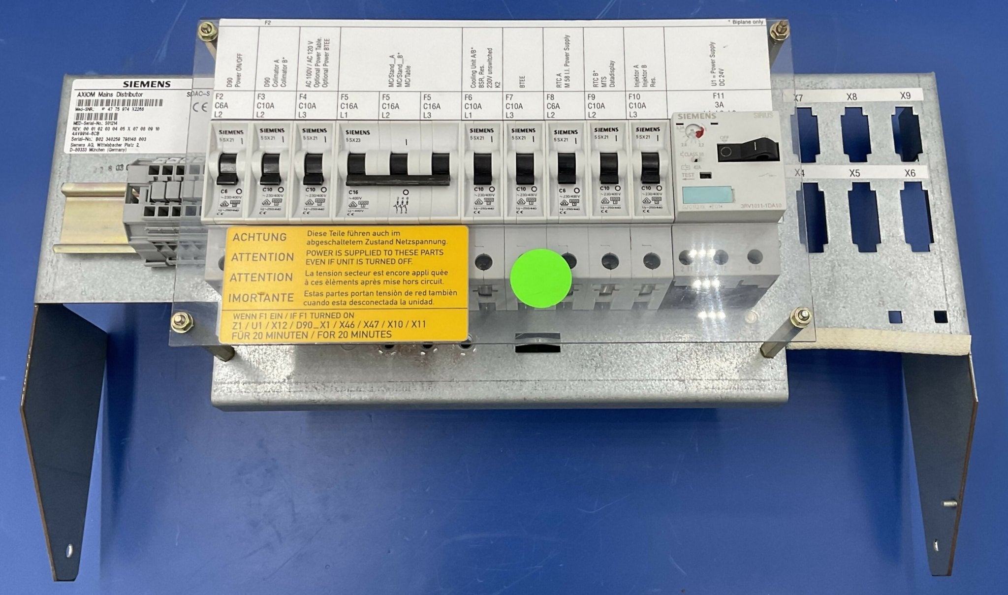 MAIN DISTRIBUTOR D90 (4775974/4775990 SIEMENS