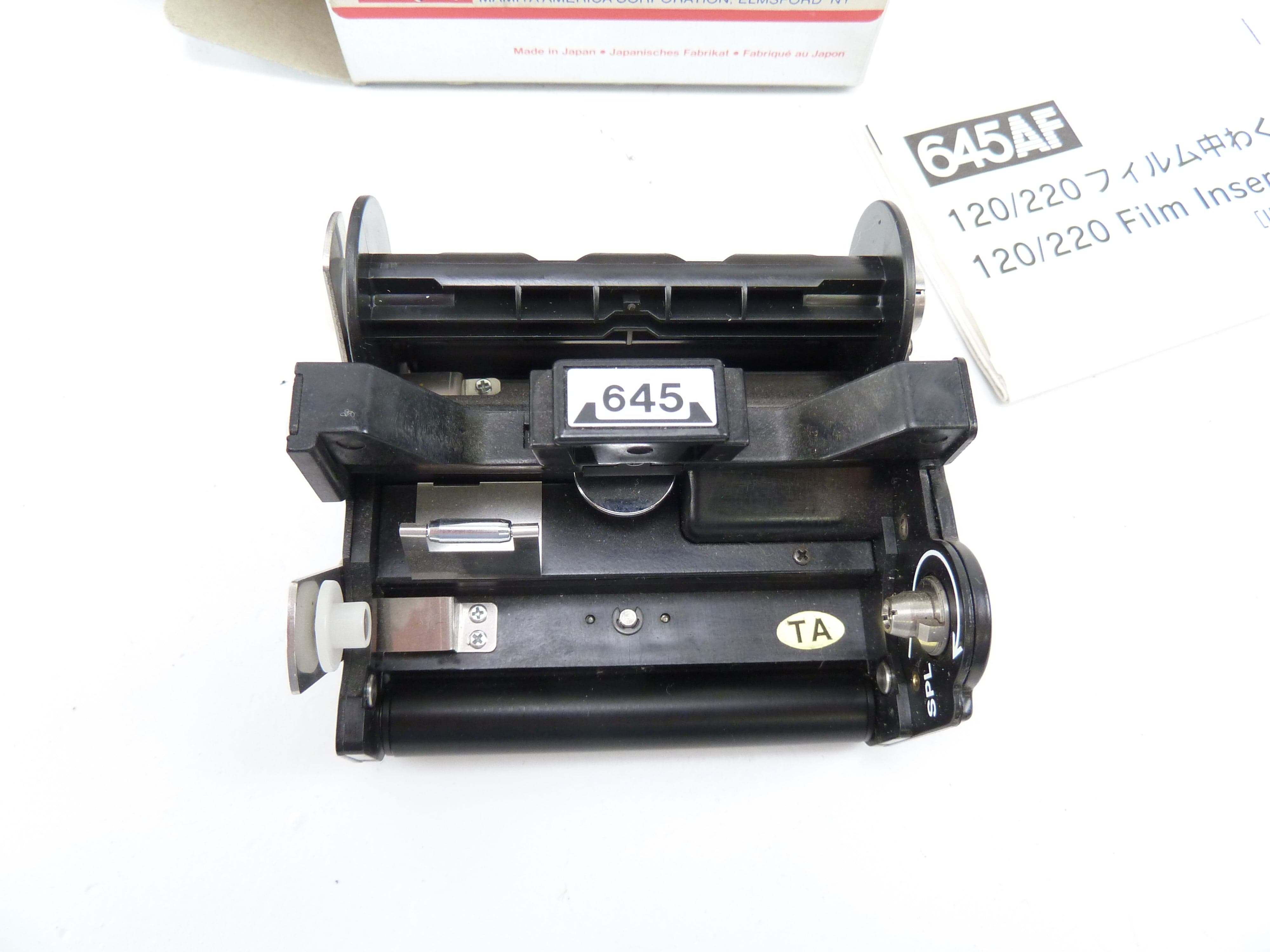 Mamiya 645 AF 120/220 Film Insert