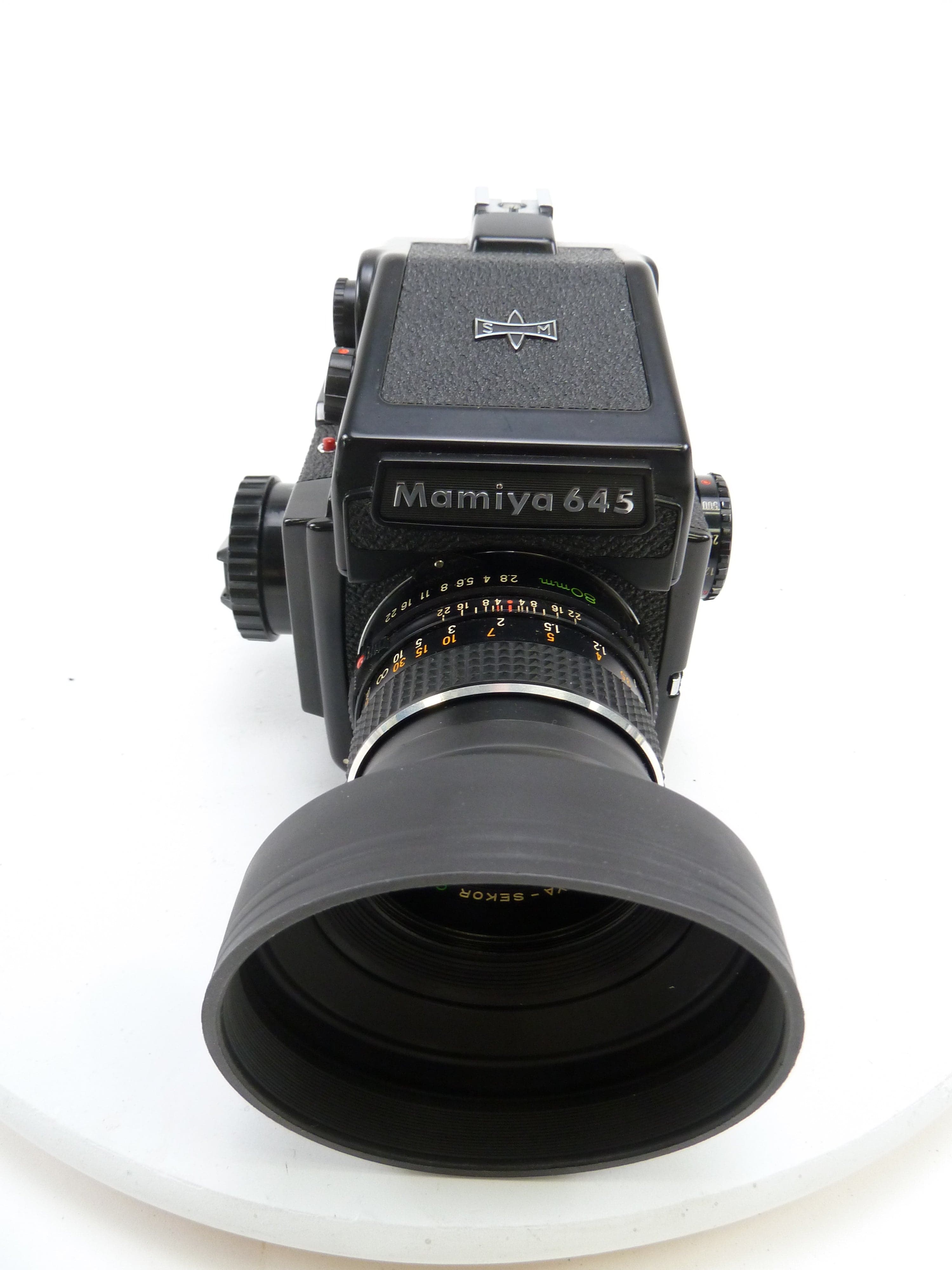 Mamiya M645J Camera Outfit with AE Prism Finder and 80MM F2.8 C Lens