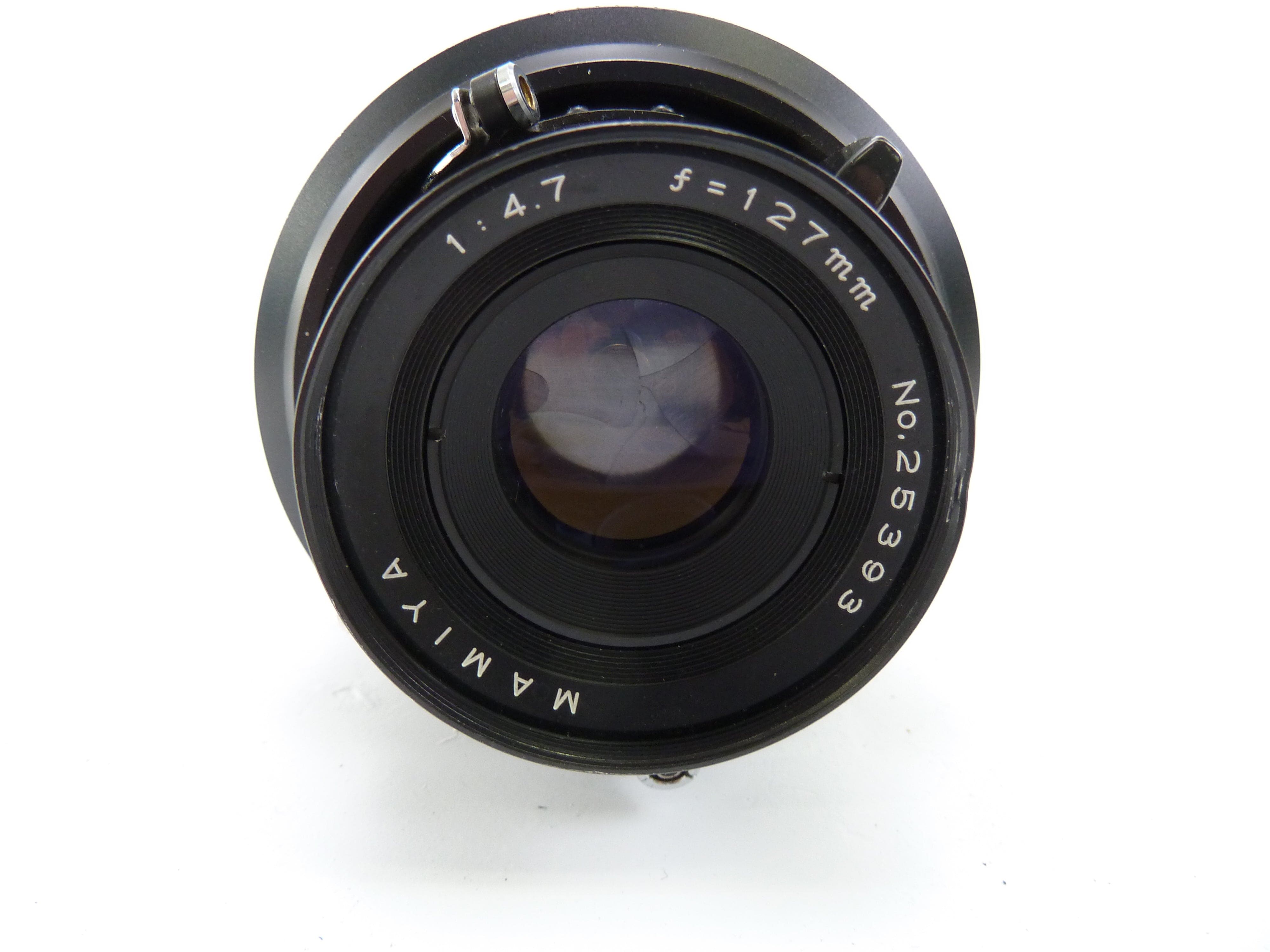 Mamiya Polaroid 600SE Style 127MM F4.7 Lens
