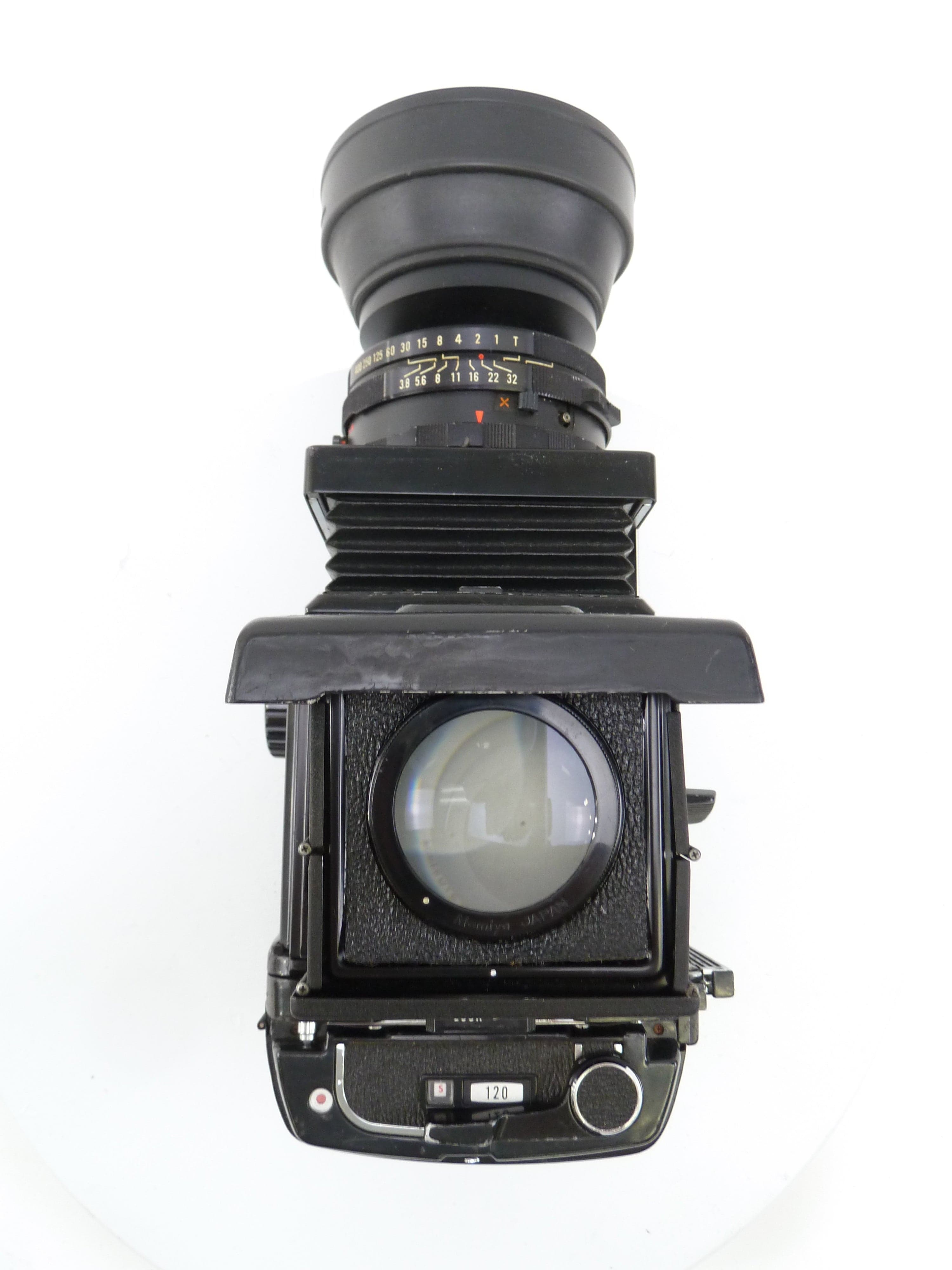 Mamiya RB67 Complete  Kit with 127MM F3.8 Lens 120 Film Back, and WLF