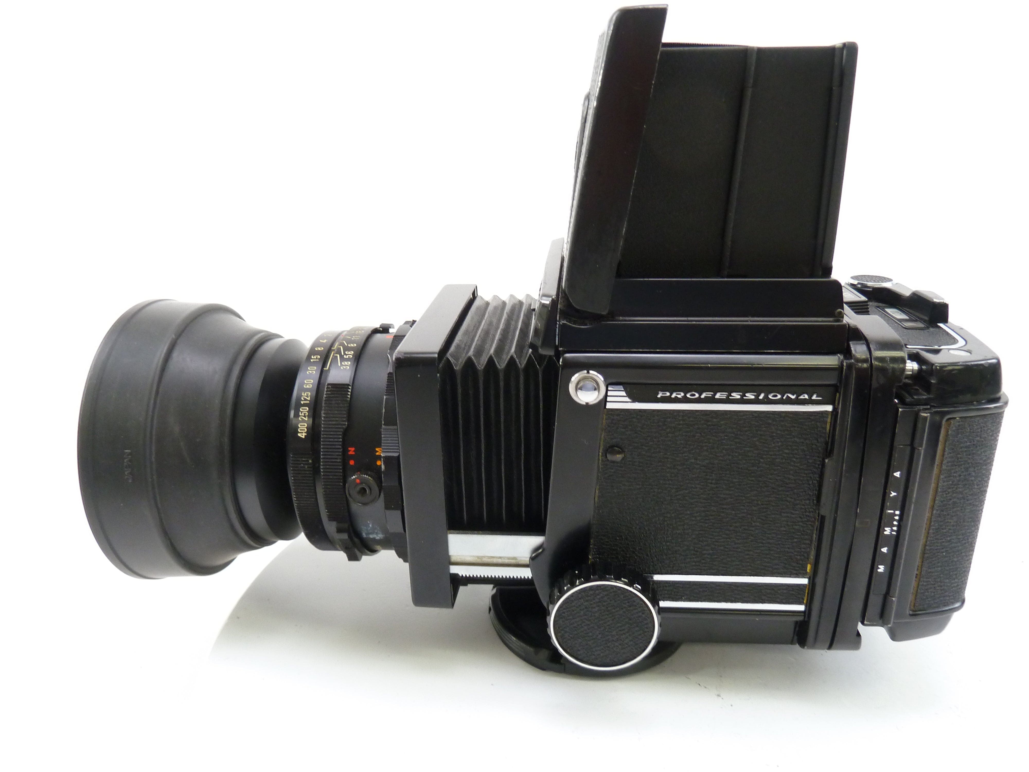 Mamiya RB67 Complete  Kit with 127MM F3.8 Lens 120 Film Back, and WLF