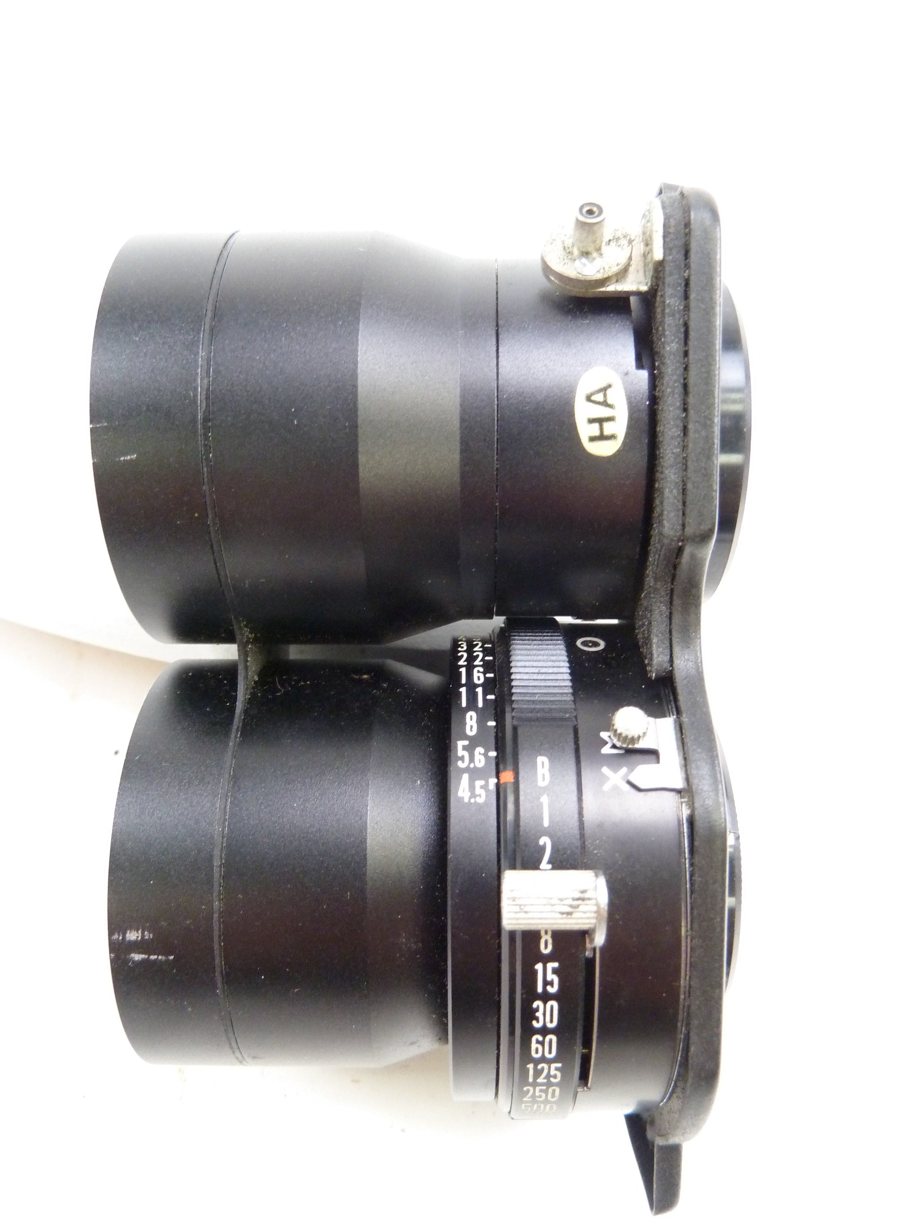 Mamiya Twin Lens Reflex 135MM f4.5 Blue Dot Lens, AS IS