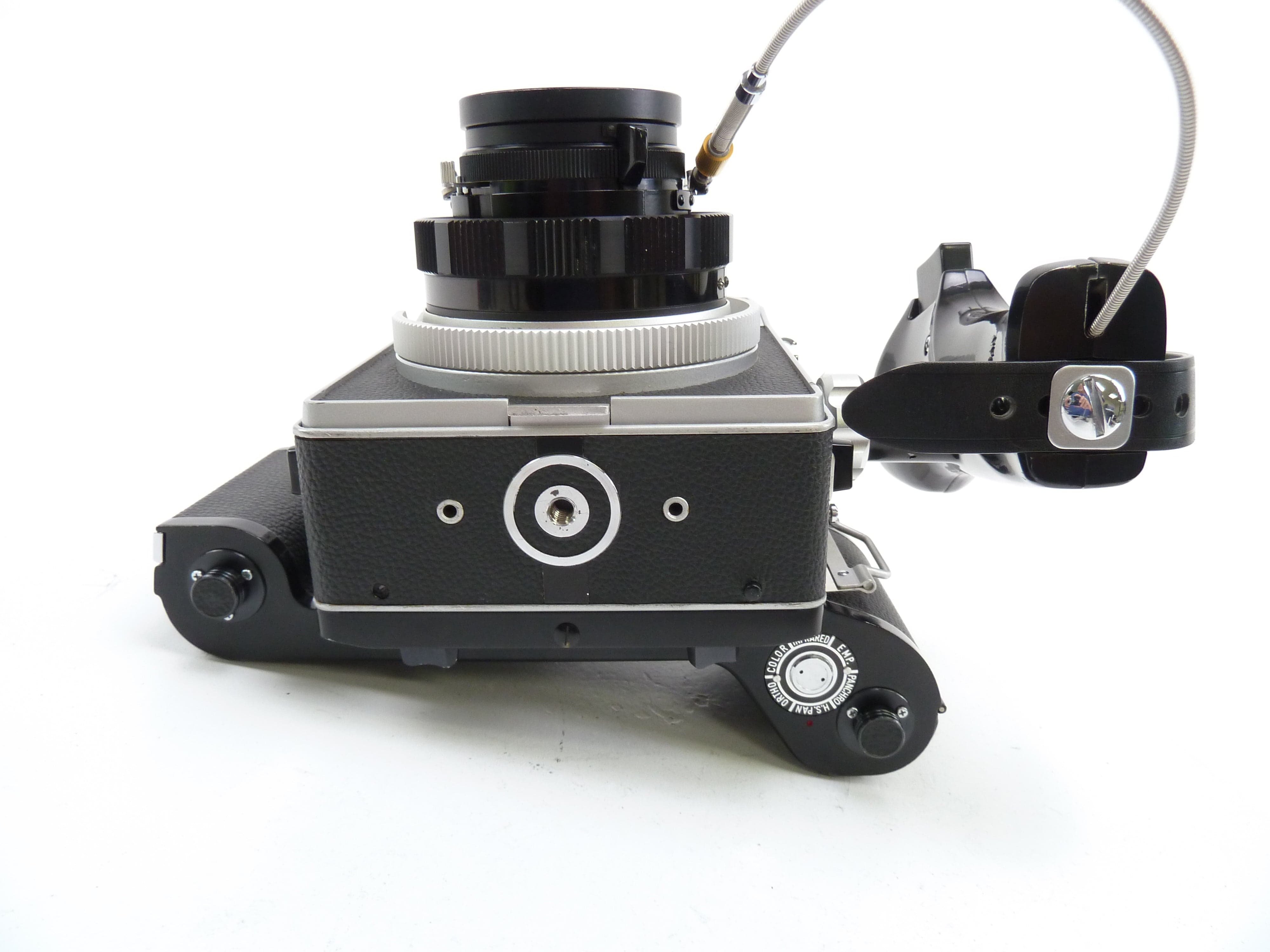 Mamiya Universal Camera Outfit with 100MM f3.5 Lens and 6X7 120/220 Film Back