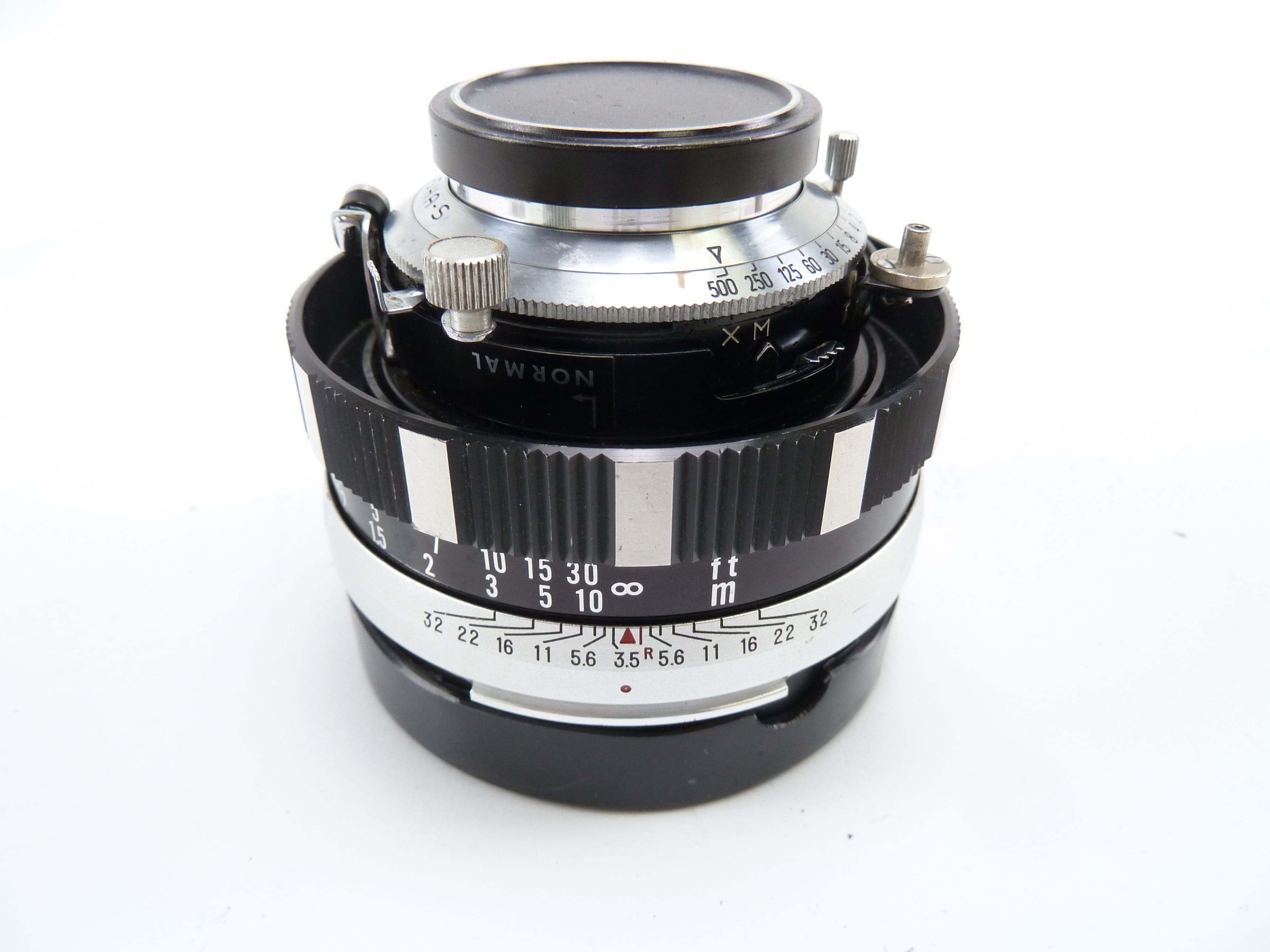 Mamiya Universal or Press 100MM f3.5 Lens