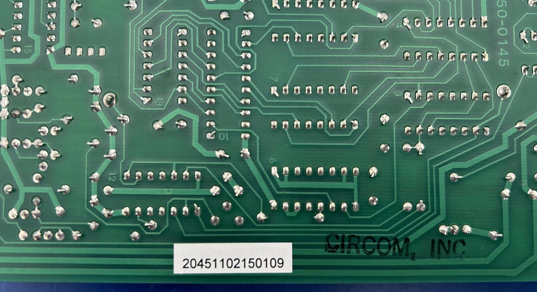 MAS BOARD (124--0145 G1 REV 4) DEL MEDICAL